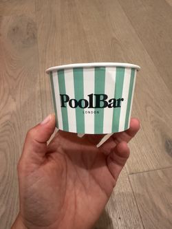 PoolBar London disposable cups