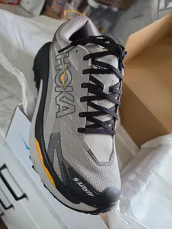 HOKA Mafate 5 Cement Black Men 9.5 D New With Box