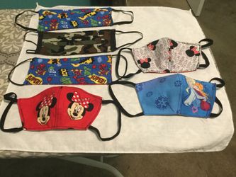 Masks For Children. Preschoolers To First Grade.