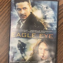 Eagle Eye (DVD, 2008) – Action Thriller Starring Shia LaBeouf