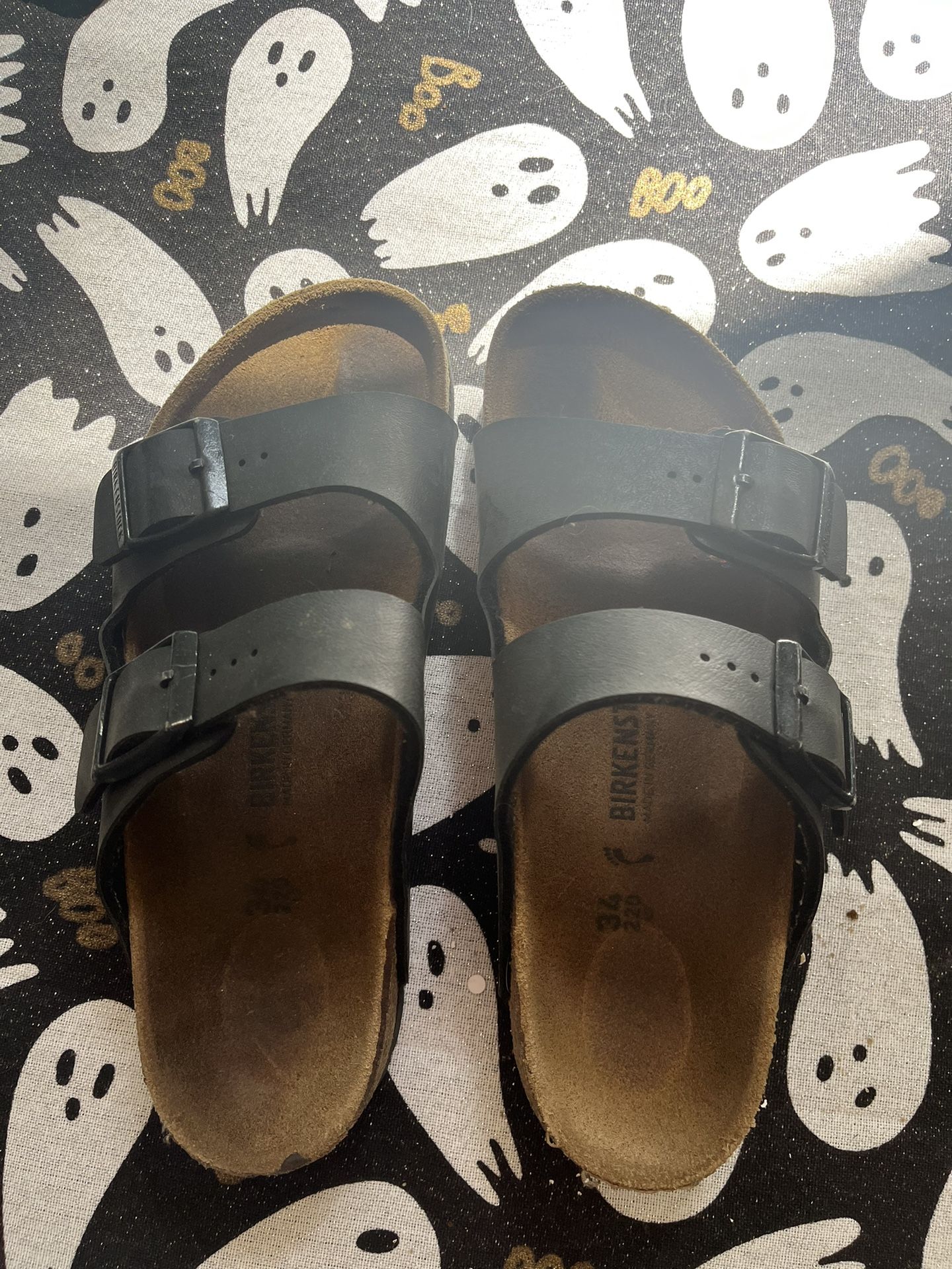 Kids Birkenstocks Black Size 34