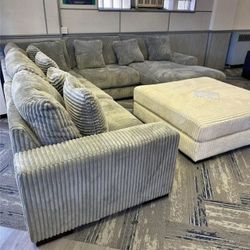 LINDYN FOG 5-PIECE LAF SECTIONAL
