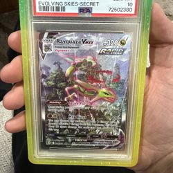 Pokemon Rayquaza Vmax PSA 10