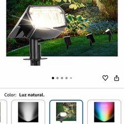 Luces para yarda // Lights for yard