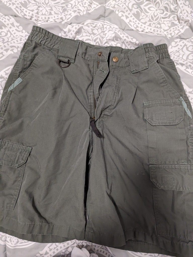 Green Boy Scout Shorts