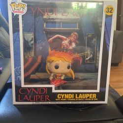 Funko Pop! Album of Cyndi Lauper's "She's So Unusual".