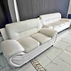 ALL WHITE SOFA / LOVESEAT 😍😍