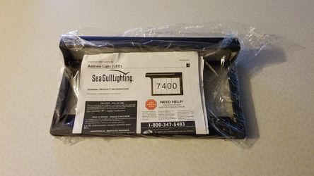 Sea Gull lighting LED outdoor address light