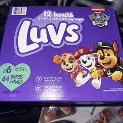 Luvs Diapers (Size 6) 