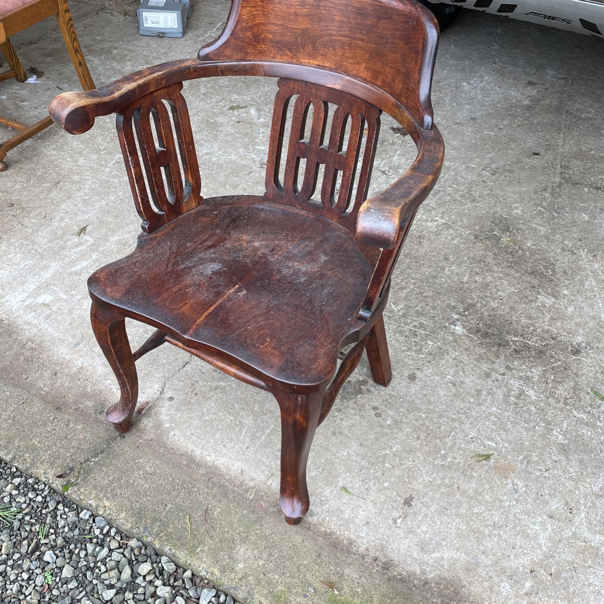 Antique Wood Chair