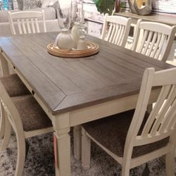 Bolanburg Rectangular Dining Room Set
Ashley Furniture$10 Down Payment And Financing Available