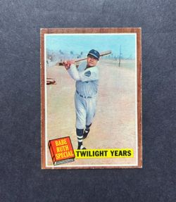 Vintage 1962 Topps #141 Babe Ruth. Negotiable