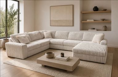Ashley Dream Sectional & Ottoman + DELIVERY