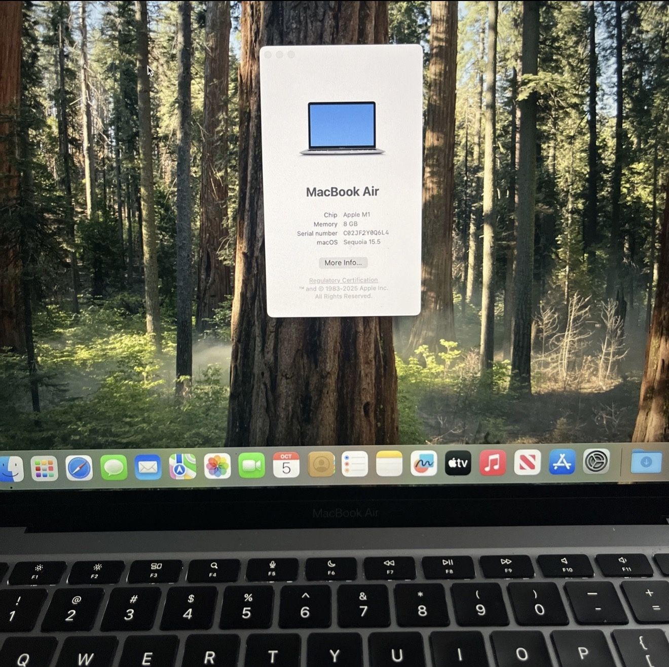 MacBook Air Space Gray M1 