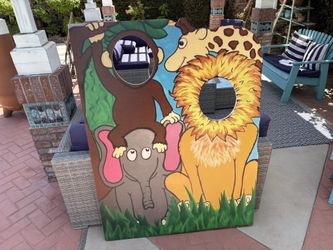 Safari Animals Photo Stand Ins Board
