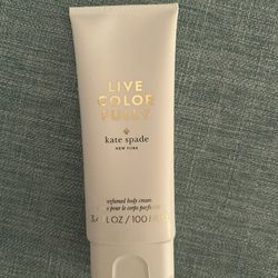 Kate Spade Live Colorfully Perfumed Body Cream (3.4oz) - New