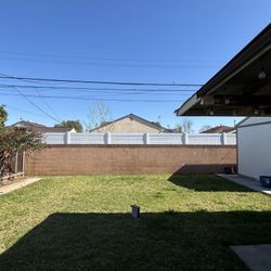 Vinyl Fence Privacy Topper 