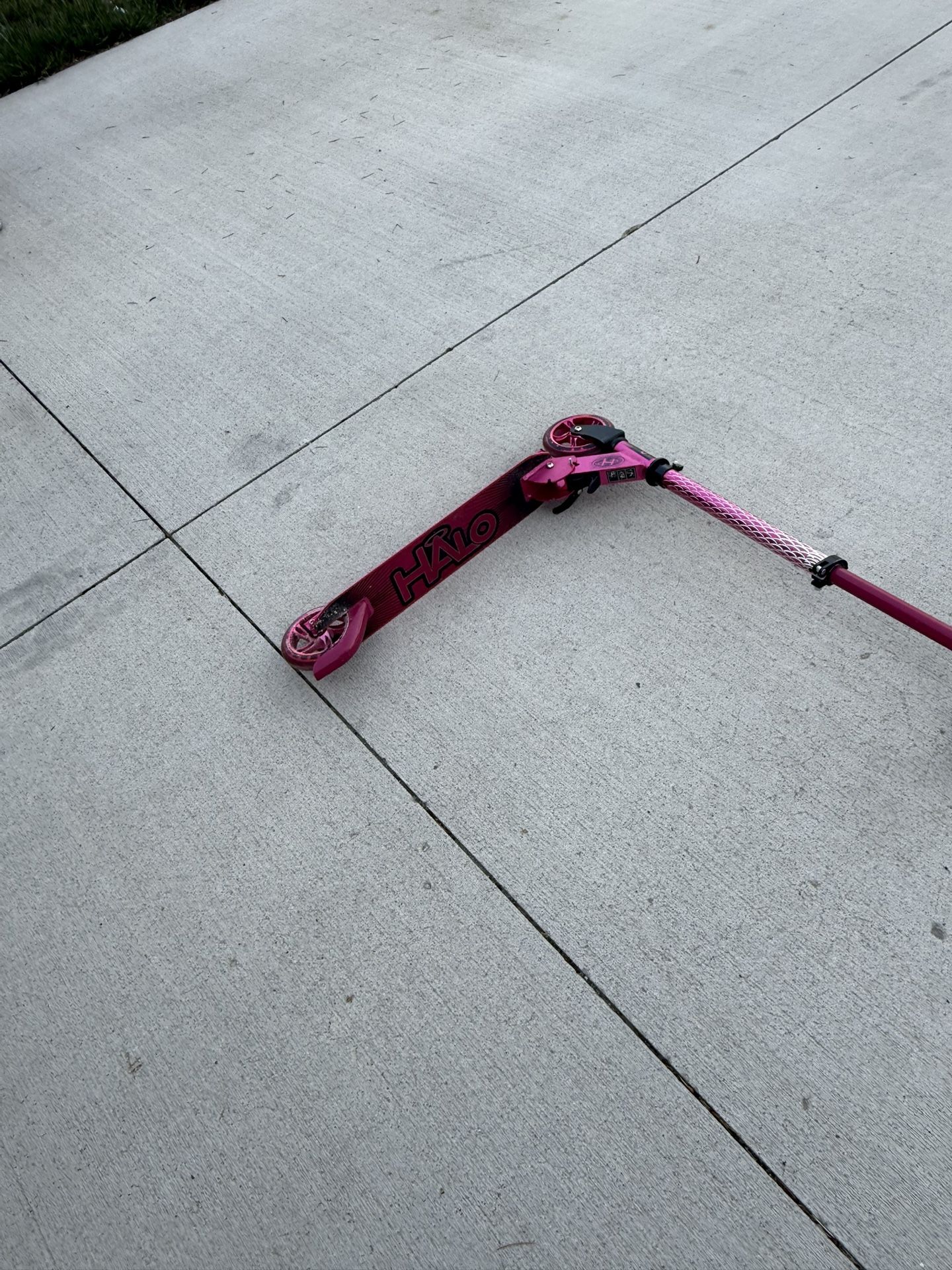 Pink Scooter