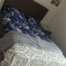 Queen Bed Frame And Matress 