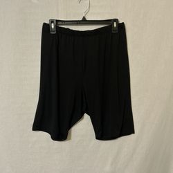 Fashion Nova Jet Black Relaxed Shorts
