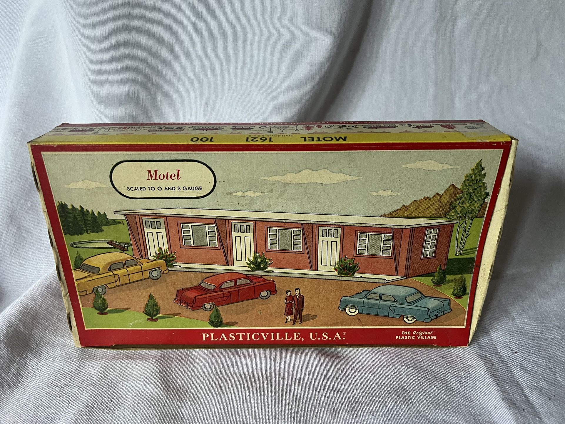 Vintage 1950’s Plasticville, USA Bachman Motel for train collector