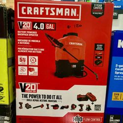 Craftsman 4 Gallon Backpack Sprayer