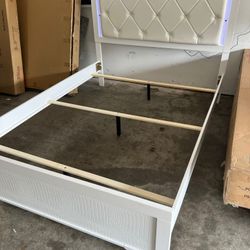 Queen Bedframe Led Lights Packed In Boxes 