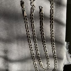 925 Fígaro Sterling Silver Chain
