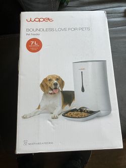 wopet feeder dog or cat Large container 