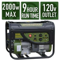 NEW Sportsman 2000W Generator + FULL Jug Mobil 1 Synthetic Oil!
