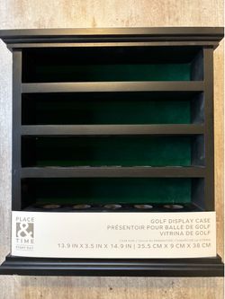 Brand New Golf Ball Display Case