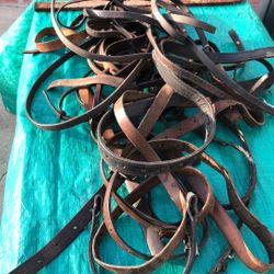 Craft  Supplies,Scraps From Leather From horse Equipment 