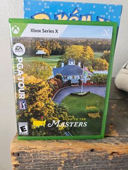 Road to The Masters PGA Tour Xbox X Video Game