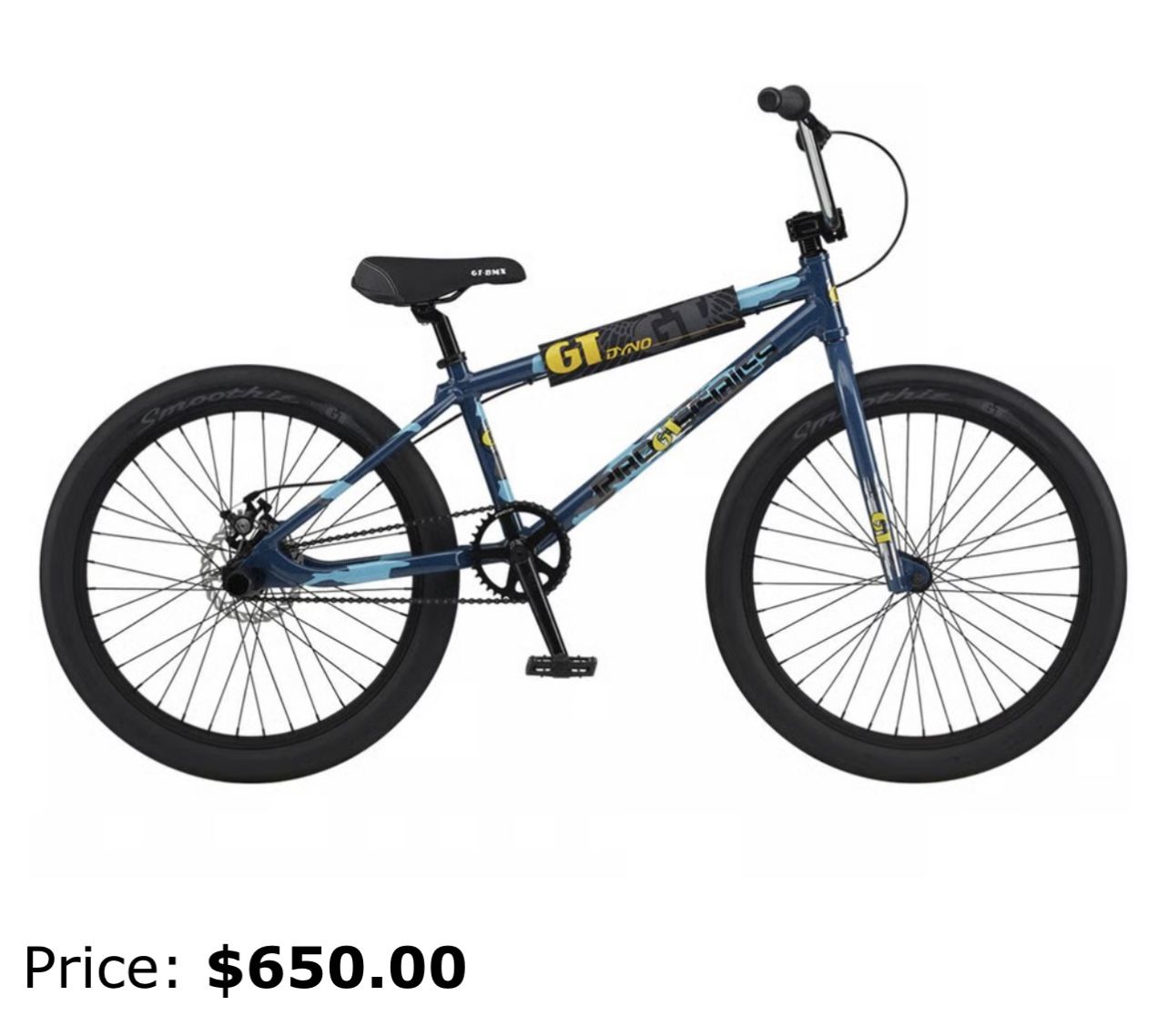 GT 2022 Pro Series 24" BMX Bike (DSB) (21.75" Toptube)