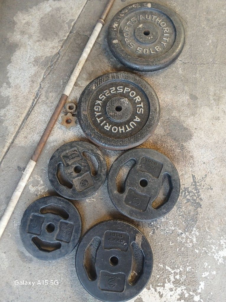 WEIGHTS WITH BAR
