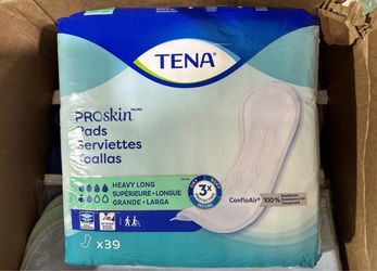 Selling New Adult Tena Heavy Long Pads