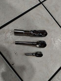 Snap On tools torque wrench ratchet head..3/8..&..1/4