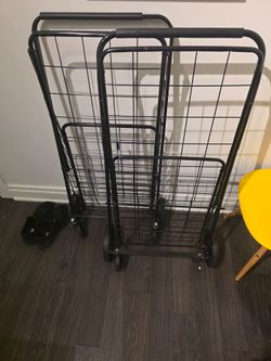 (2) Grocery Carts
