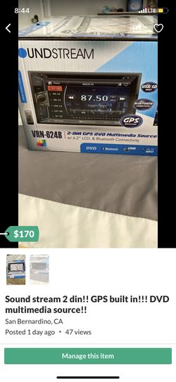 Sound stream !! Multi media !! With built in gps!!