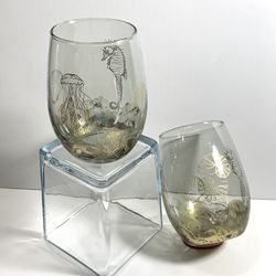 Custom Stemless Wine Glasses 
