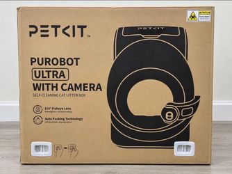 PETKIT Purobot Ultra Automatic Self Cleaning Litter Box w/ AI Camera