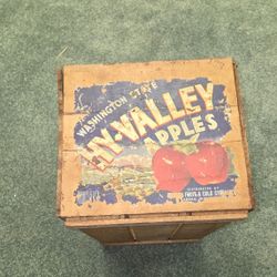 Vintage Apple Crate Box Crate