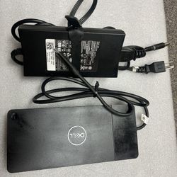Dell WD19 Docking Station K20A001 K20A With 130W AC Adapter Charger