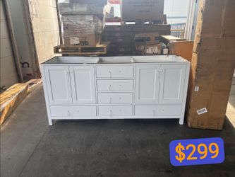 72" Open Box Bathroom Vanity Cabinet