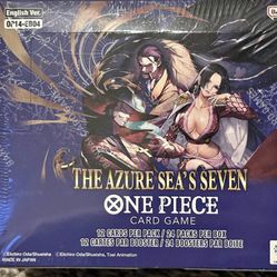 One piece tcg OP-14 The Azure Seas Seven Early In Hand!!