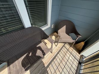 Brown Patio set