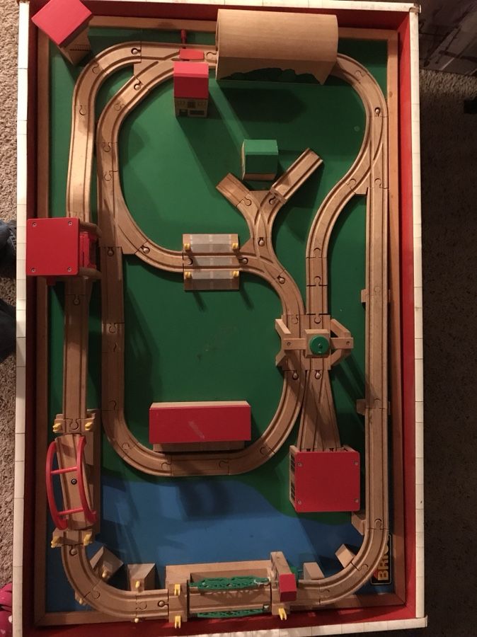 Vintage BRIO train table