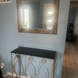 Table And Mirror