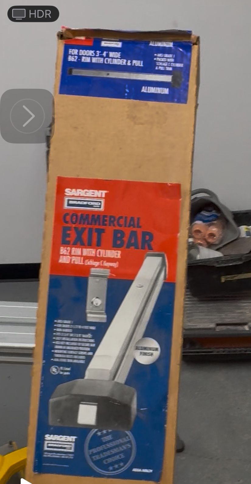 Commercial Exit Bar