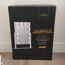 Vanity mirror Hollywood XL WHITE